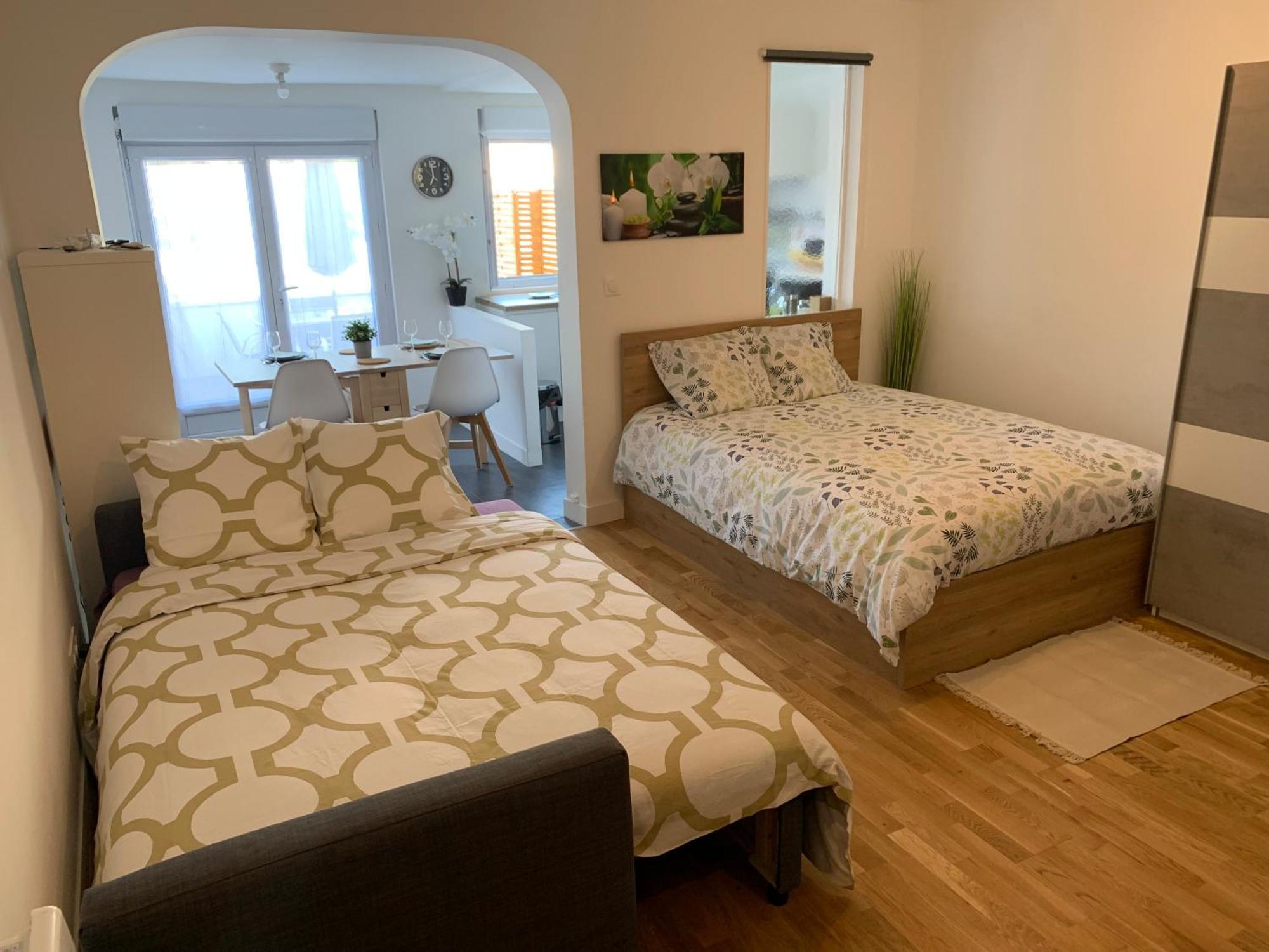 'Studiocdg' Appartement, Roissy Airport, Parc Expositions, Arena Grand Paris, Disney, Asterix Вильпент Экстерьер фото